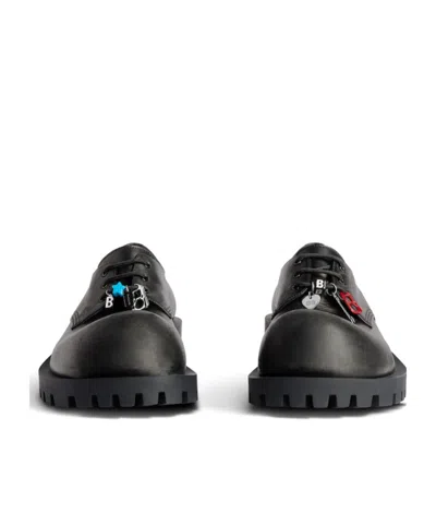 Balenciaga Men's Hummer Derbie  In Black