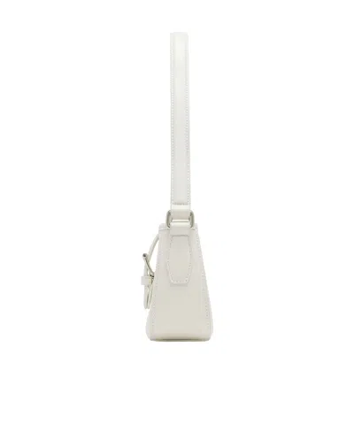 Alexander Mcqueen Women's Mini T-bar Shoulder Bag In Ivory