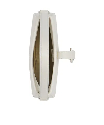 Alexander Mcqueen Women's Mini T-bar Shoulder Bag In Ivory