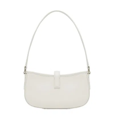 Alexander Mcqueen Women's Mini T-bar Shoulder Bag In Ivory