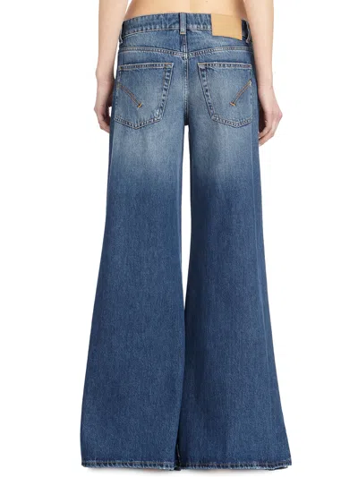 Dondup Pantalone In Denim Marlen In Black