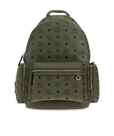 Mcm Medium Stark Visetos Monogram Backpack