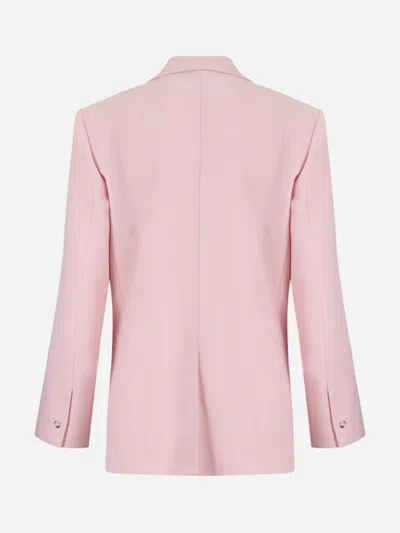 Coperni Single-breasted Blazer In Pink