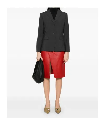 Theory Single-breasted Blazer In Black