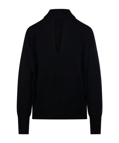 Roberto Collina Knitted Sweater With Lace-up Design