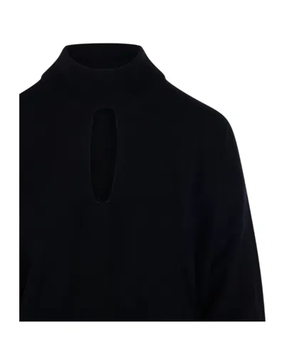 Roberto Collina Knitted Sweater With Lace-up Design
