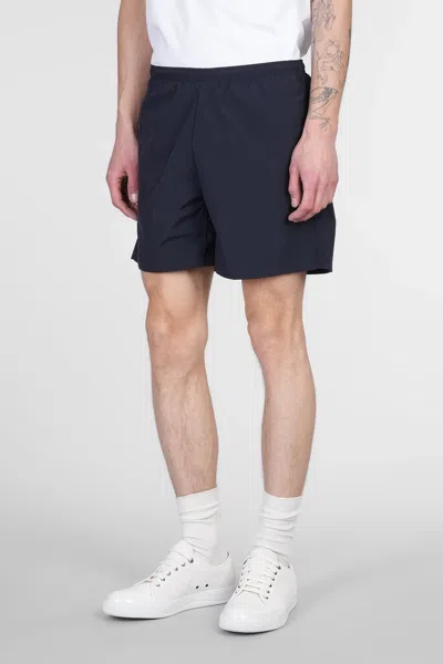 Lanvin Shorts In Blue Polyester In Blue
