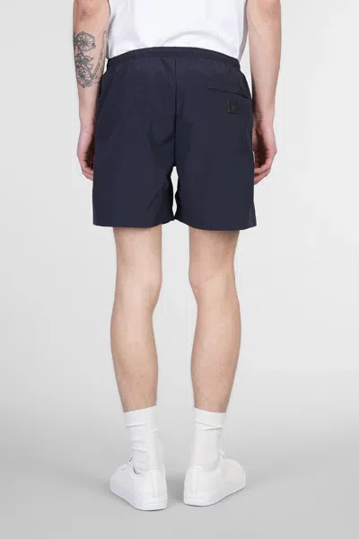 Lanvin Shorts In Blue Polyester In Blue
