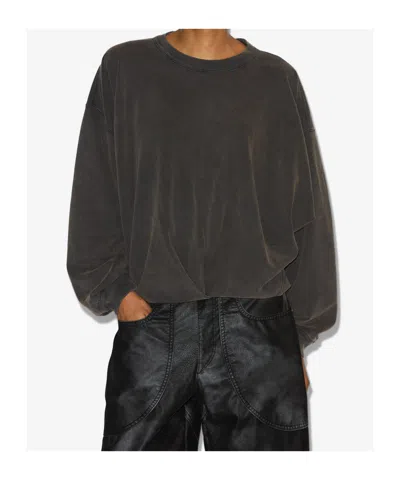 Isabel Marant Étoile Sauria Sweatshirt In Green
