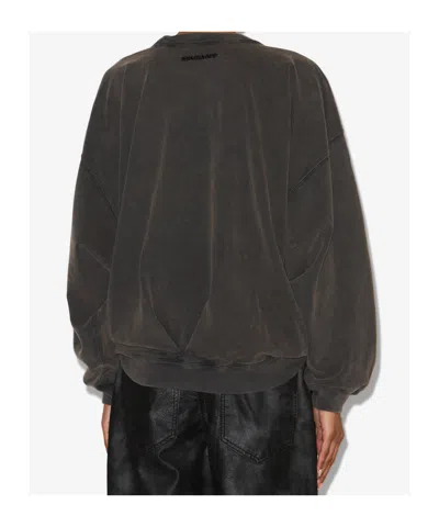 Isabel Marant Étoile Sauria Sweatshirt In Green