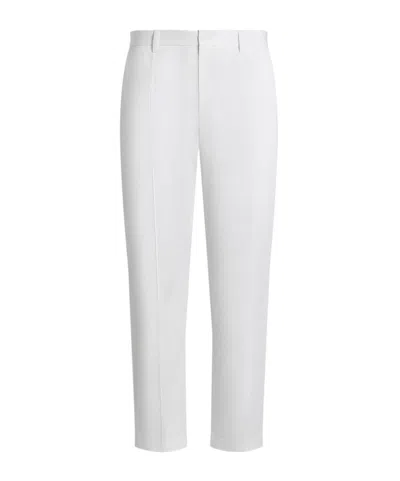 Dolce & Gabbana Straight-leg Trousers In White