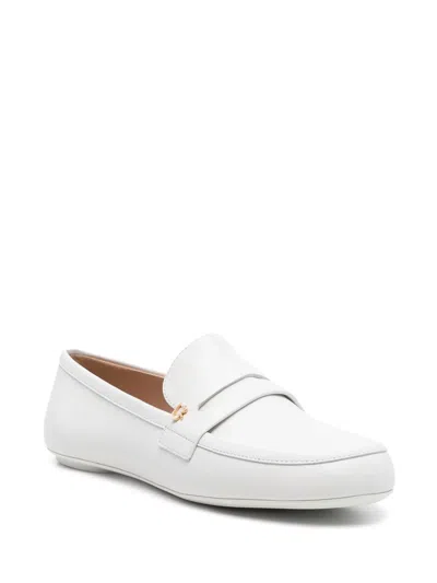 Gianvito Rossi Leather Loafers In Multi