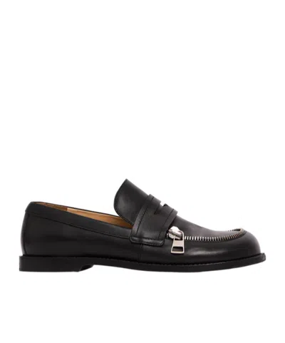 Jw Anderson Biker Loafer In Black