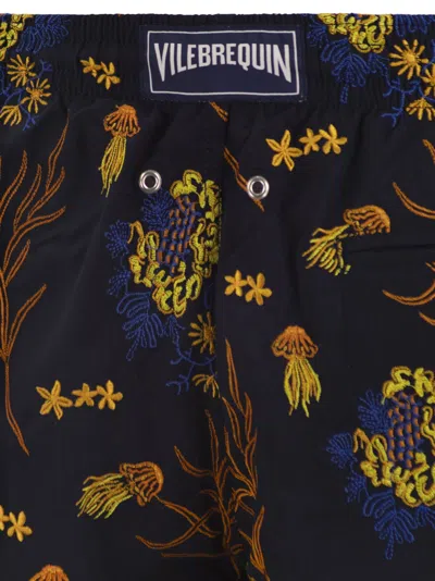 Vilebrequin Mistral - Patterned Swimming Shorts In Blue