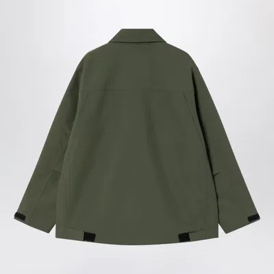 Carhartt Button-fastening Pocket-detail Military Jacket In Green