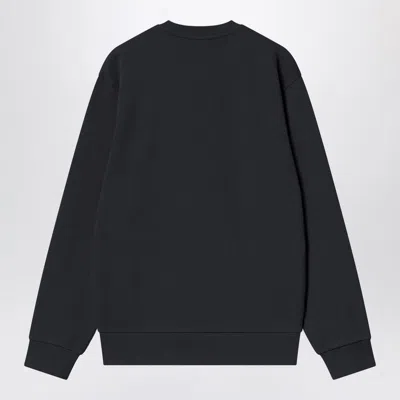 Carhartt Hudson Black Sweatshirt In Black