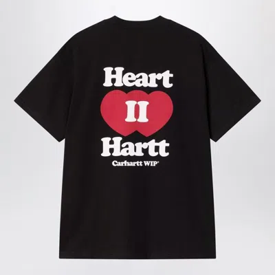 Carhartt Heart Motif Crew Neck Graphic Print T-shirt