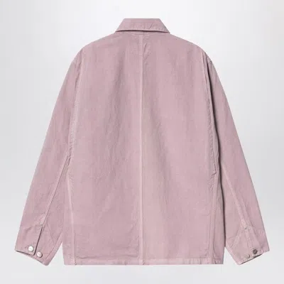 Carhartt Chore Coat With Chest And Front Pockets In Pink