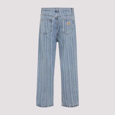 Carhartt Rylan Loose Tapered Cotton Jeans In Blue