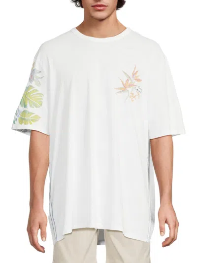Tommy Bahama Blurred Vines Lux T-shirt In White