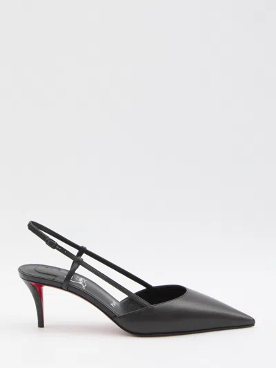 Christian Louboutin Pointed Toe Sling Back Stiletto Pumps