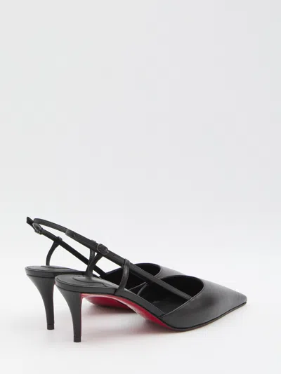 Christian Louboutin Pointed Toe Sling Back Stiletto Pumps