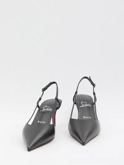 Christian Louboutin Pointed Toe Sling Back Stiletto Pumps