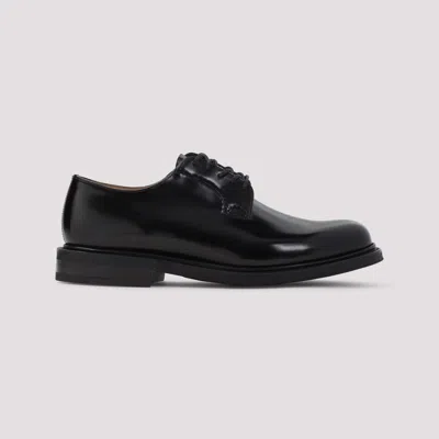 Church's Black Leather Lace Up Shoes