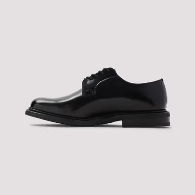 Church's Black Leather Lace Up Shoes