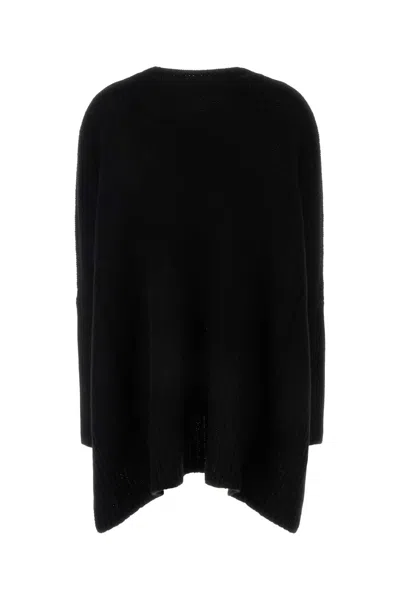 Co Maglione Oversize In Cashmere Nero  Donna In Black