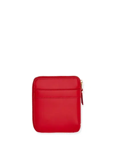 Comme Des Garçons Big Bow Wallet In Red