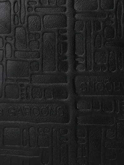 Comme Des Garçons "embossed Logotype" Pouch Accessories