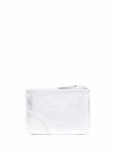 Comme Des Garçons Wallet "gold And Silver" Pouch
