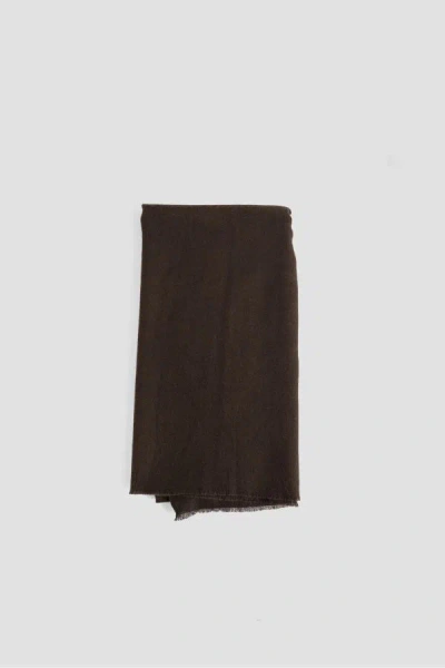 Denis Colomb Travel Shawl 1 Ply In Brown