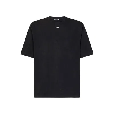 Off-white Off White S.matthew Skate Logo-print T-shirt In Black