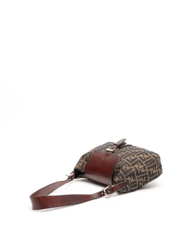 Fendi Zucca Shoulder Bag In Multi