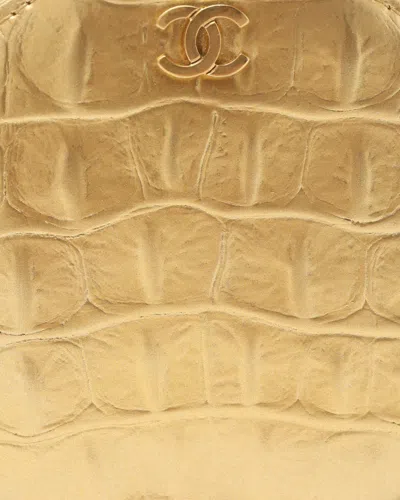 Pre-owned Chanel Cc Round Chain Shoulder Bag