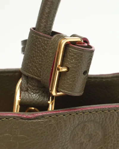 Pre-owned Louis Vuitton Empreinte Montaigne Mm Bag