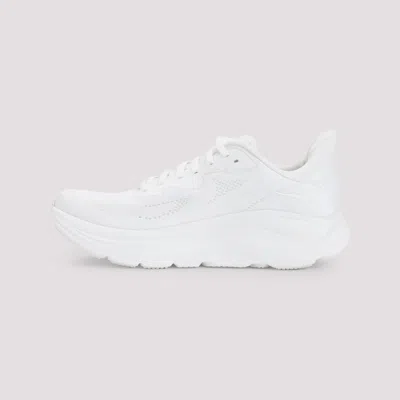 Hoka M Bondi 9 Synthetic Fabric Sneakers In White
