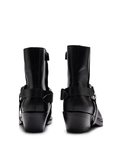 Hugo Boss Kody Stacked-logo Ankle Boots
