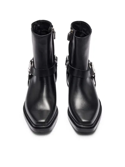 Hugo Boss Kody Stacked-logo Ankle Boots