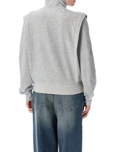 Isabel Marant Étoile Marant Etoile Women Organic Cotton Blend Sweatshirt In Gray