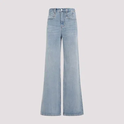 Isabel Marant Lemony Wide-leg Denim Jeans In Blue