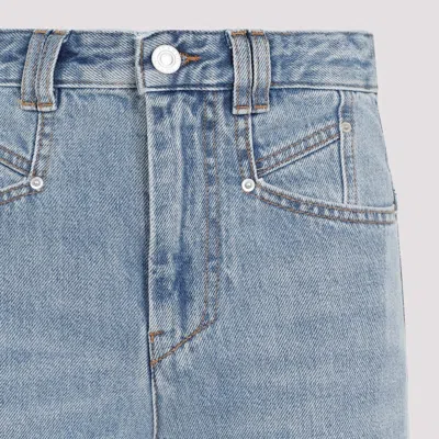 Isabel Marant Lemony Wide-leg Denim Jeans In Blue