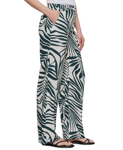 Sanctuary Print Wide Leg Trousers In Multi