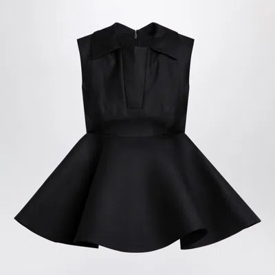 Jacquemus Le Haut Spalla Top In Black