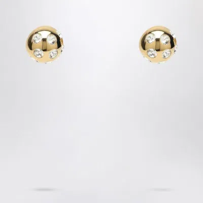 Jacquemus Rond Carré Earrings In Gold