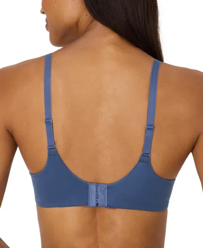Maidenform Comfort Devotion Extra Coverage Shaping Underwire Bra 9436 In Blue