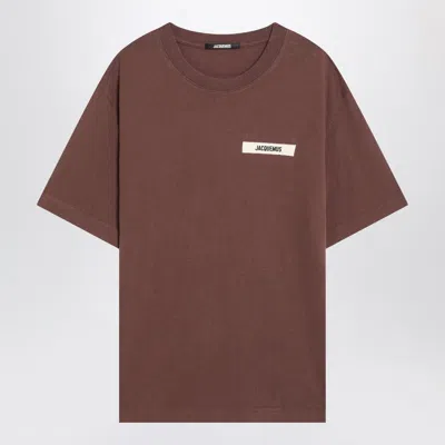 Jacquemus Gros Grain Cotton Crew-neck T-shirt