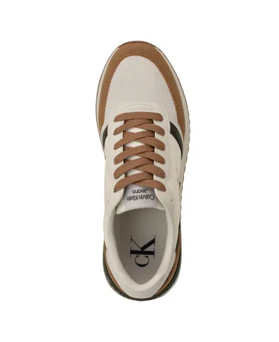 Calvin Klein Men's Picio Lace Up Casual Sneakers In Multi